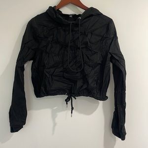 Modern hoodie rain coat